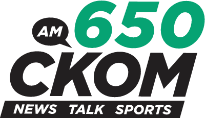 650 CKOM AM logo