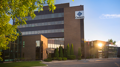 Cameco's corporate office in Saskatoon, Saskatchewan, Canada