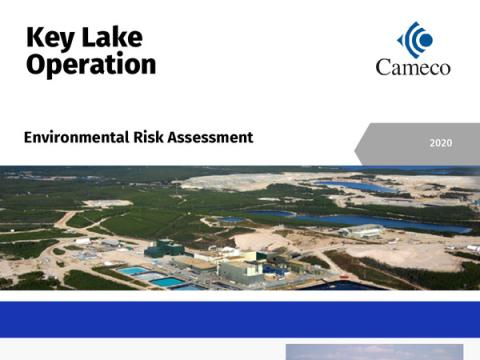 Key Lake Environmental Risk Assessment cover