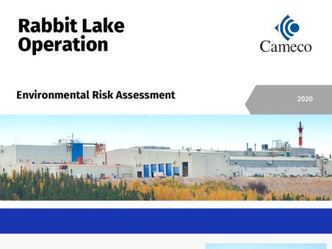 Rabbit Lake Environmental Risk Assessment cover