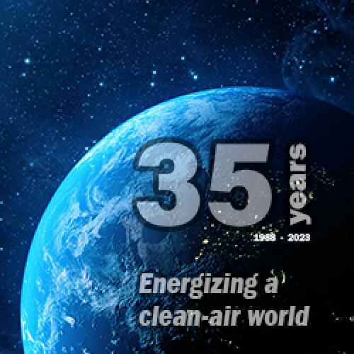 35 years of energizing a clean-air world